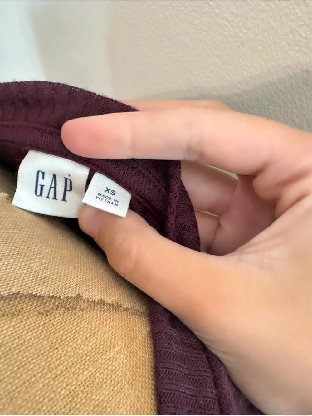 Gap Softspun Raglan Tunic Size XSmall - Picture 3 of 3